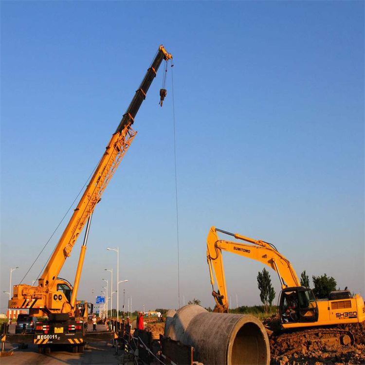 齐河25吨吊车吊8吨,最远吊多少米